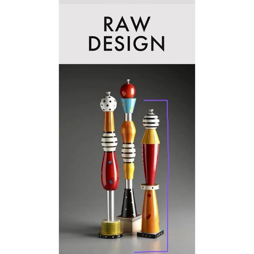 RAW DESIGN Robert Wilhelm-signed/Pepper grinder/16